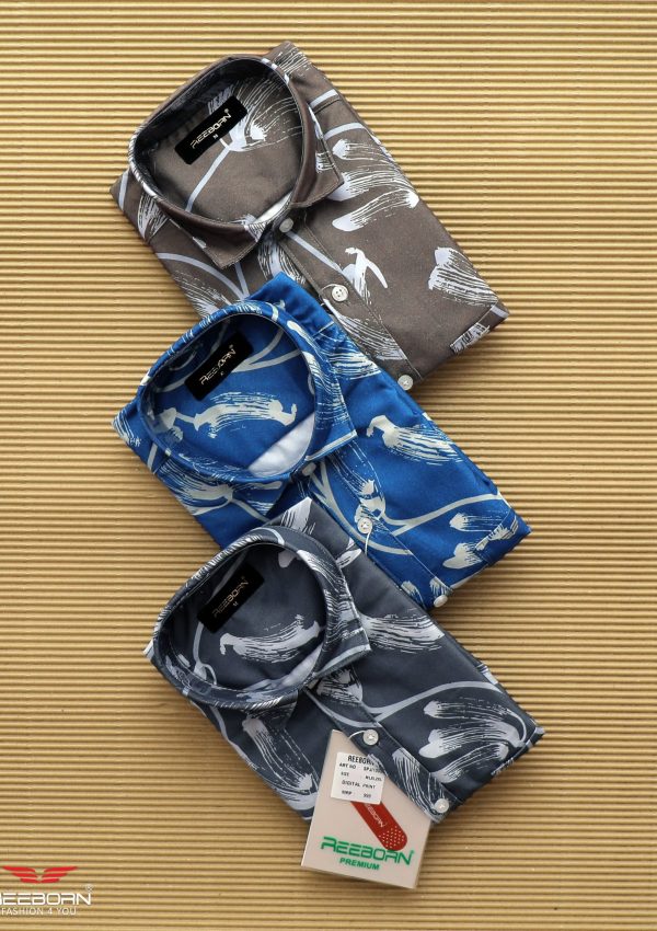 REEBORN DIGITAL PRINT SHIRTS EXCLUSIVE PREMIUM QUALITY